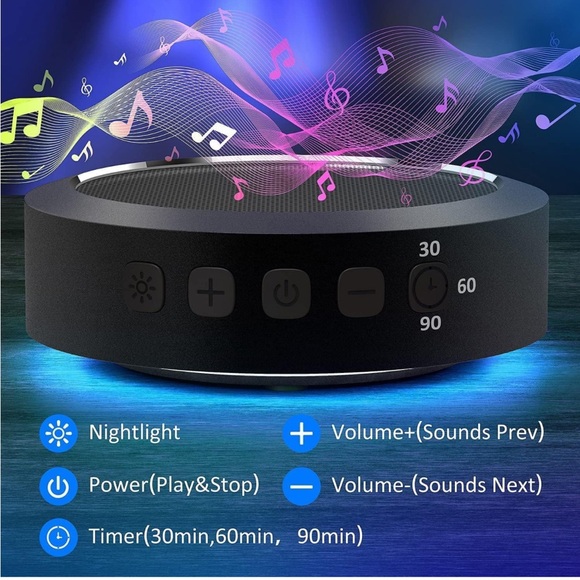 Portable mini white noise machine - Picture 8 of 14